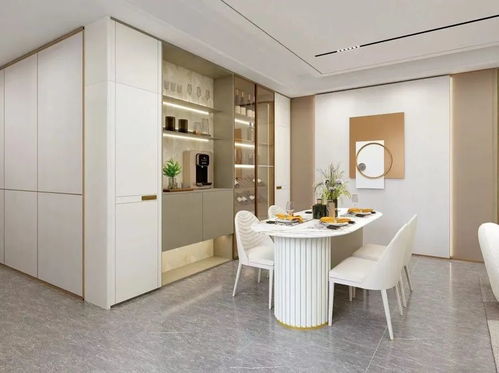 尚品宅配 淺色輕奢風家居裝修效果圖