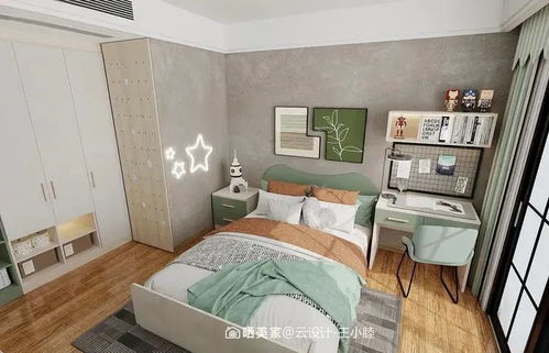 尚品宅配將客廳改成書房,電視搬進主臥