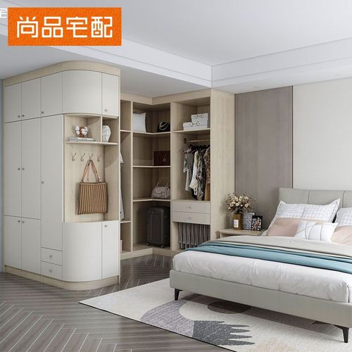 尚品宅配衣柜推拉門臥室現(xiàn)代衣帽間家用柜子整體家裝定制全屋定制