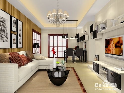 小夫妻100平兩房兩廳全屋家具效果圖